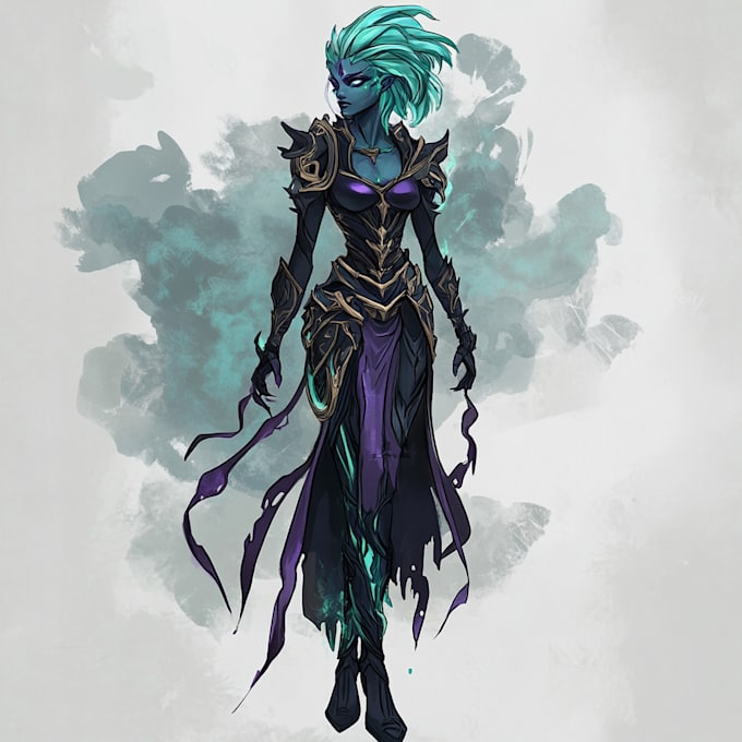 Do character design and concept art for your game by Dafyram | Fiverr