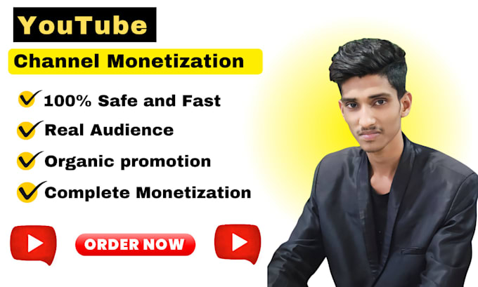 Do organic promotion and youtube channel monetization by Anoar099 | Fiverr