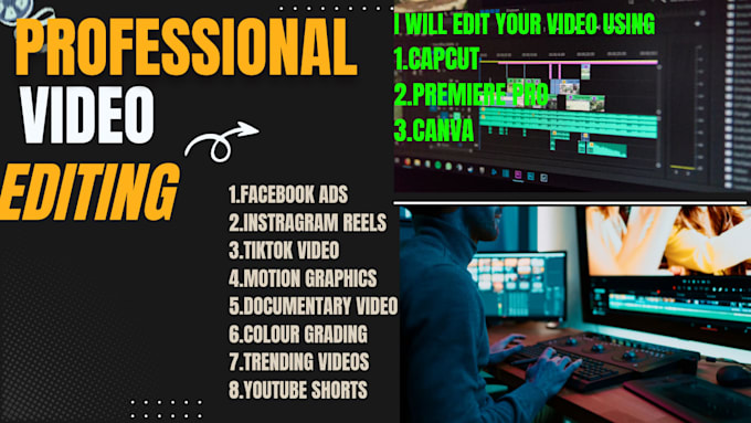 do professional video editing by using capcut and vn