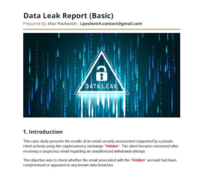 check if your data has been leaked
