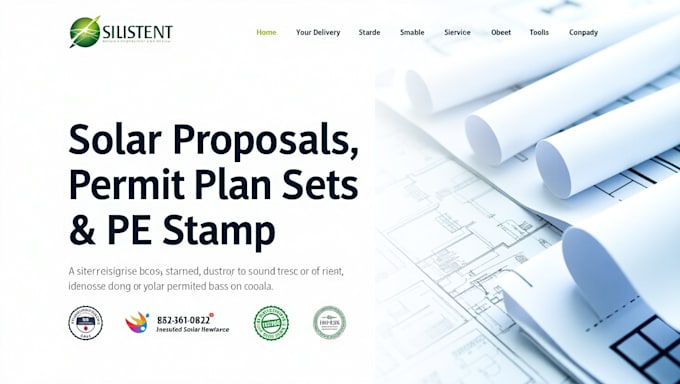create solar proposals, permit plan sets, and electrical engineering stamp