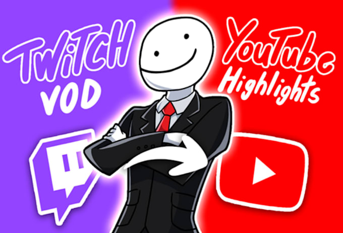 edit quality long youtube videos from your twitch or kick stream vods