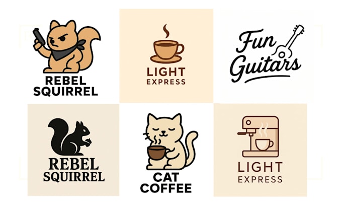 create a unique minimalist logo for your brand