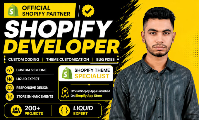 develop shopify custom theme and custom liquid coding