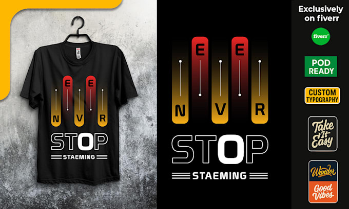 design cutom t shirt for amazon merch and etsy
