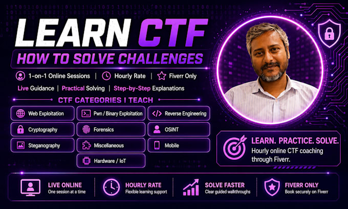 teach you to solve ctf step by step with full environment setup