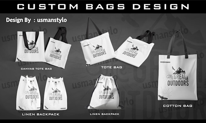 create tote bag designs according to your required