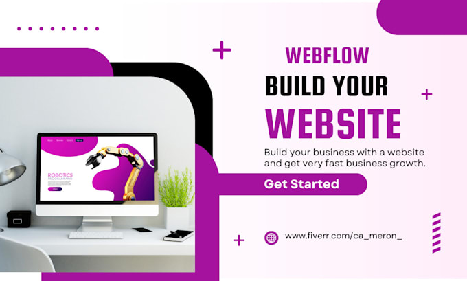 design and develop webflow website, webflow cms, landing page, webflow cms