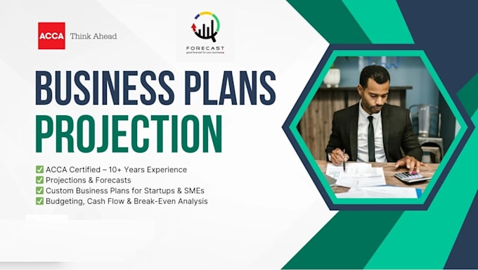 prepare financial projections, business plan and forecasts