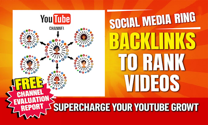 boost your youtube ranking and traffic with high quality backlinks network