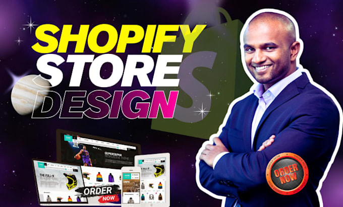 revamp, design, redesign, clone shopify store or build shopify ecommerce website