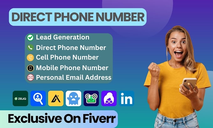 find b2b leads with direct phone numbers and email