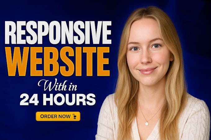 be a wordpress website developer, and responsive website design builder