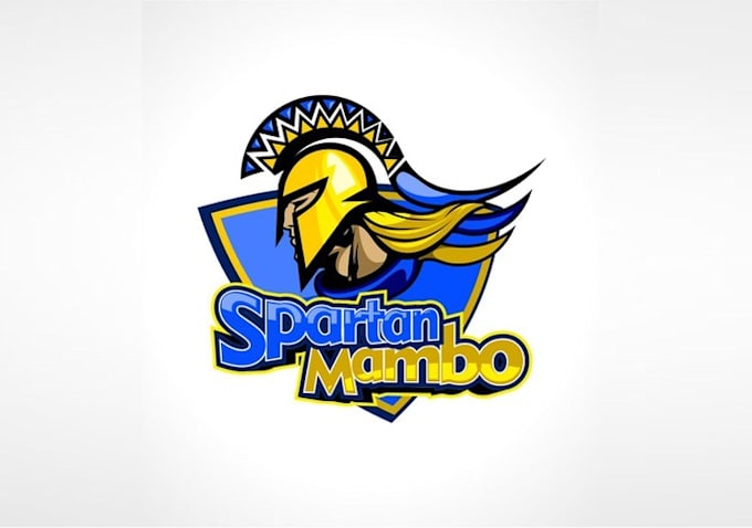 design college salsa dancing team logo
