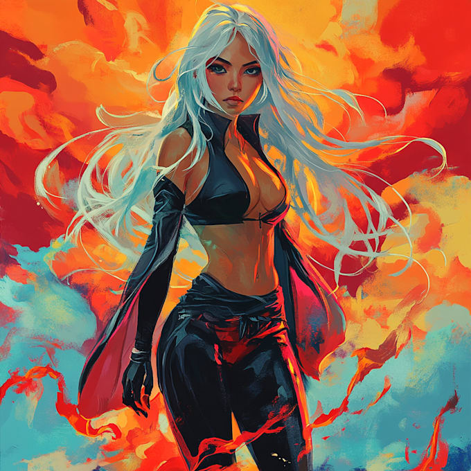 draw comic book, custom illustration, as comic book artist