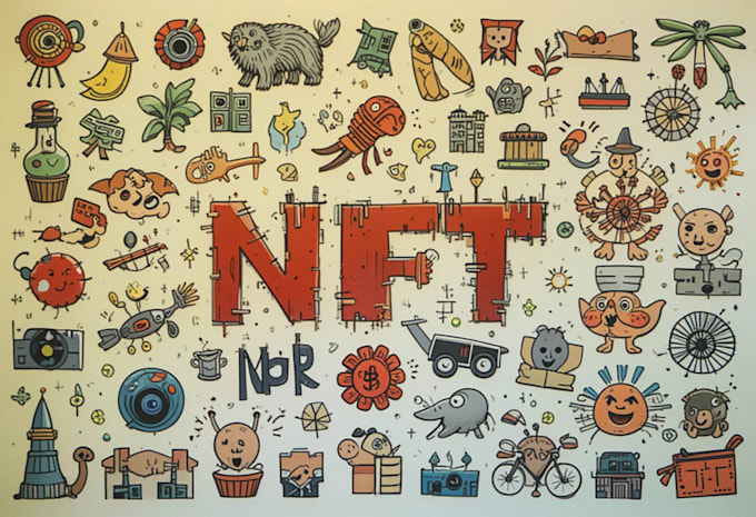 Very Simple Draw Nft Create doodle illustration, cartoon and nft art in my style by Ramonoyd ...
