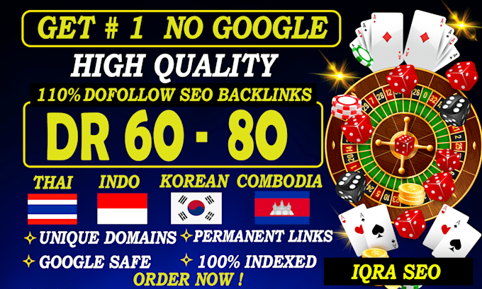 do high DR 60 to 80 SEO dofollow permanent backlinks