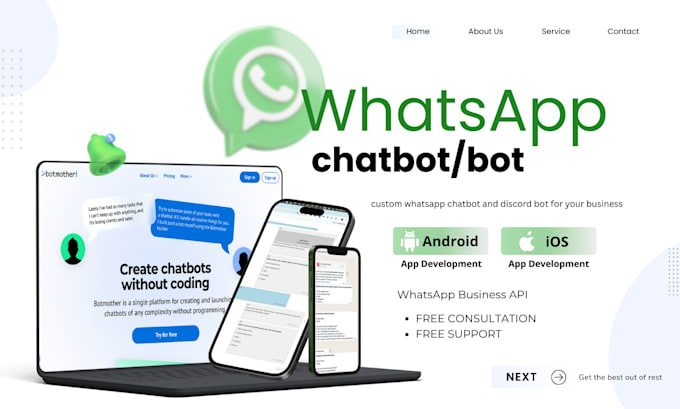 Develop a powerful and automated whatsapp chatbot for your business by ...