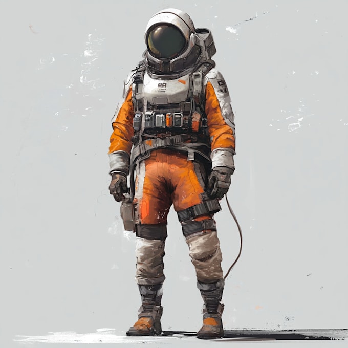 draw fantasy, sci fi, or sci fi character