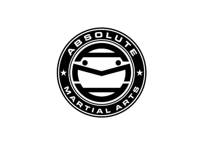 design monogram super martial arts logo