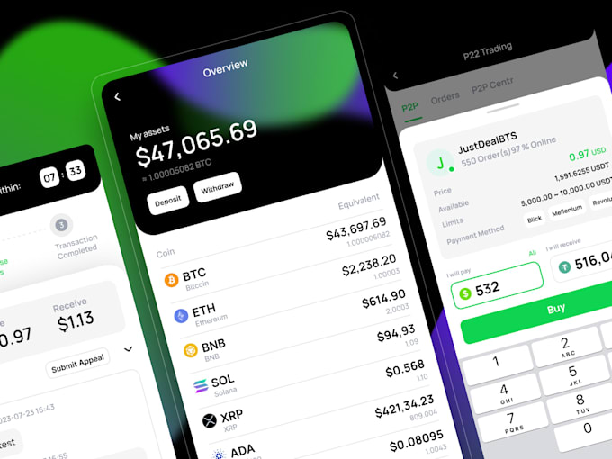 build exchange platforms,p2p,trading  platform,crypto website,decentralized dapp