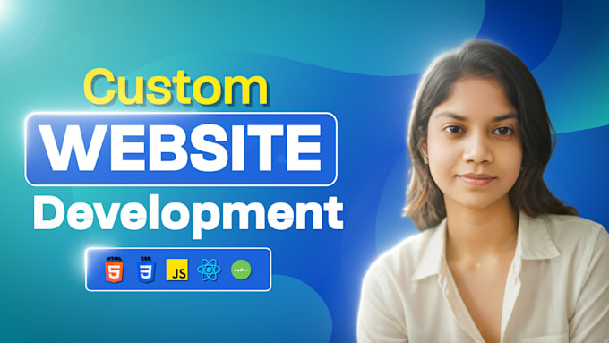 do website development as full stack web developer, frontend, backend developer