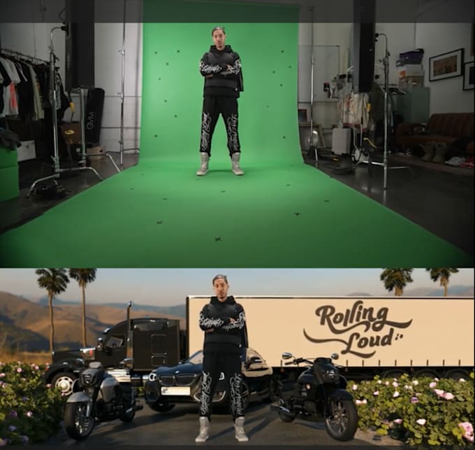 Do visual effect chromakeying compositing rotoscoping motion tracking ...