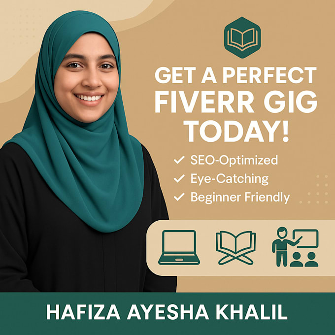 Create a professional and seo optimized fiverr gig for you by ...