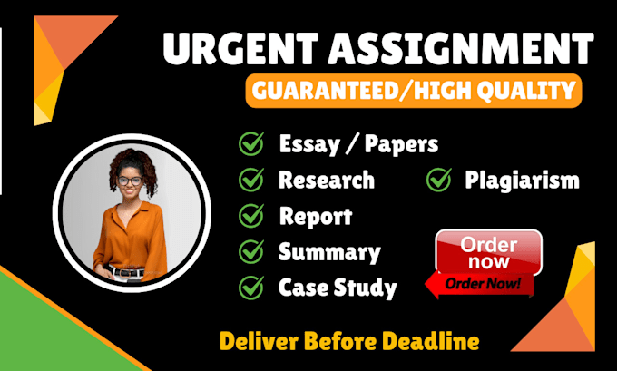 do concise research, essay, case study, project work for college and university