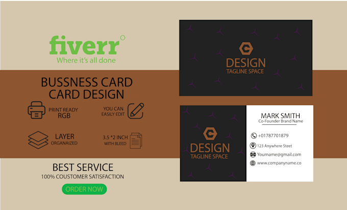 creative business card  template