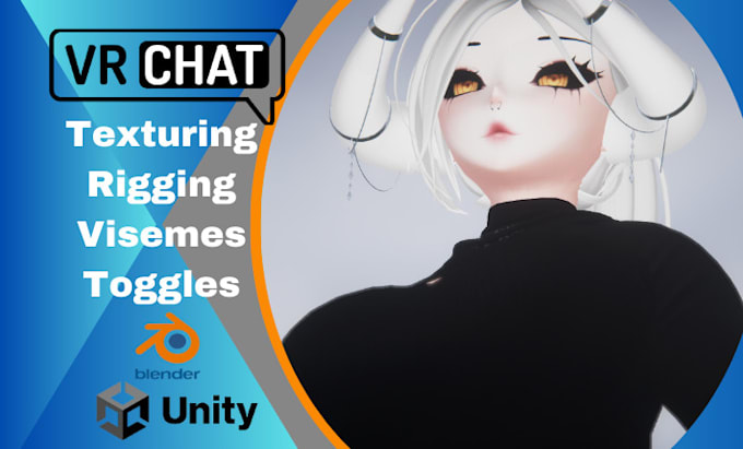 do custom vrchat avatar commission vrchat quest avatar vrm vrchat world for  sale