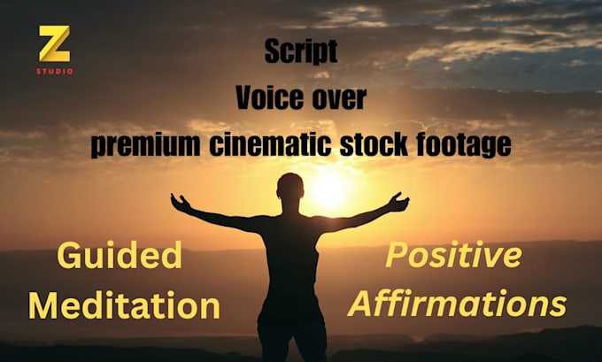 do calm female voice over for meditation and affirmations