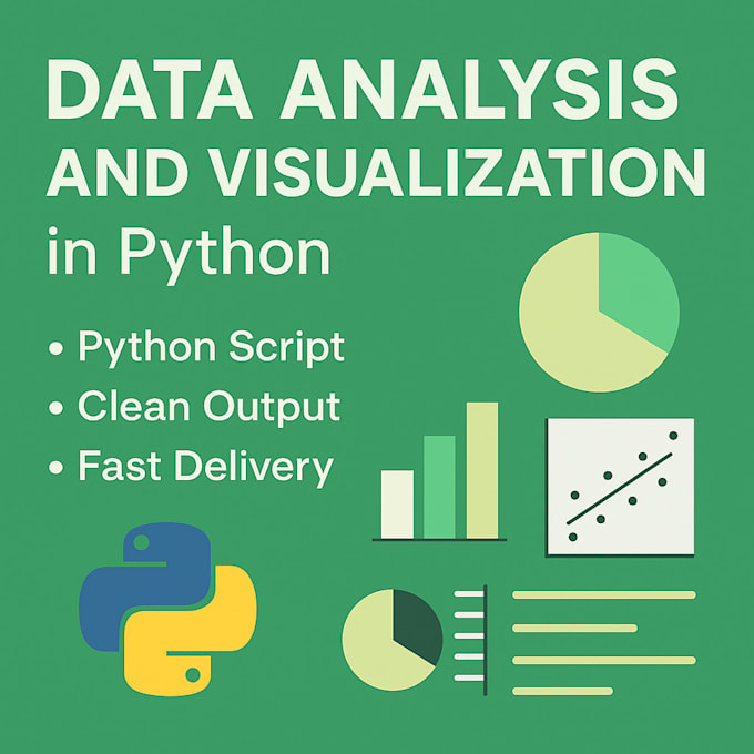 Do data analysis and visualization in python by Bozayiselim | Fiverr