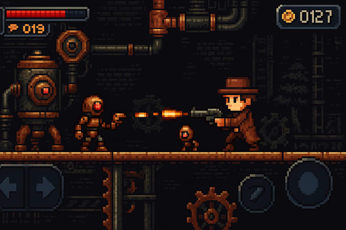 create a 2d unity game concept to launch