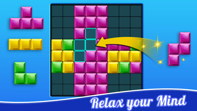 make a unity puzzle mobile game for android, ios or PC