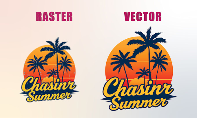 do professional vector tracing of your raster images