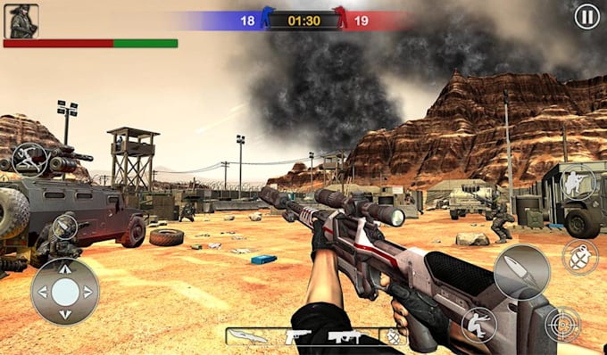 do 2d unity game development 3d 2d multiplayer game shooting game ios android pc
