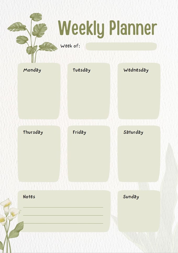 Design beautiful and printable digital products by Rawaaqstudio Fiverr