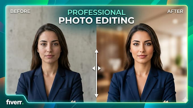 do professional photo editing, skin, airbrush clean