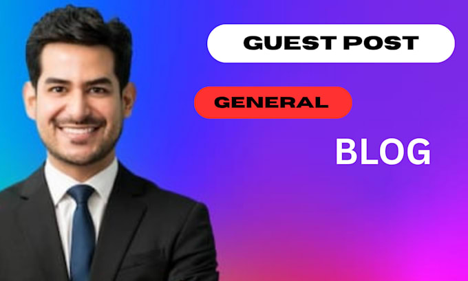 write and publish a guest post on a general blog