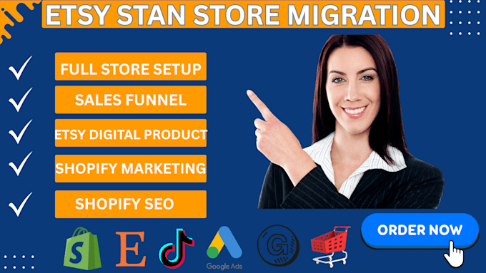 migrate etsy stan store to boost shopify sales payhio and tiktok promotion