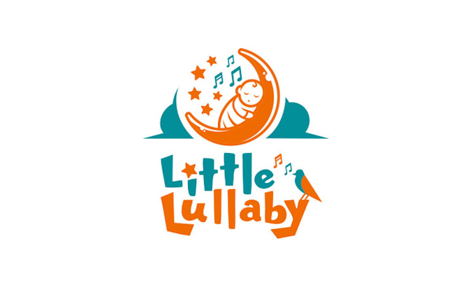 design unique super baby clothes logo