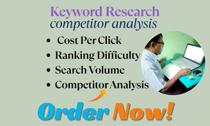 research high volume low competition SEO keywords