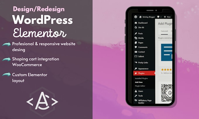 build or customize a professional wordpress website