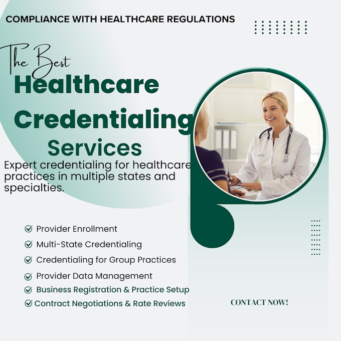 credentialing and enrollment for US healthcare providers