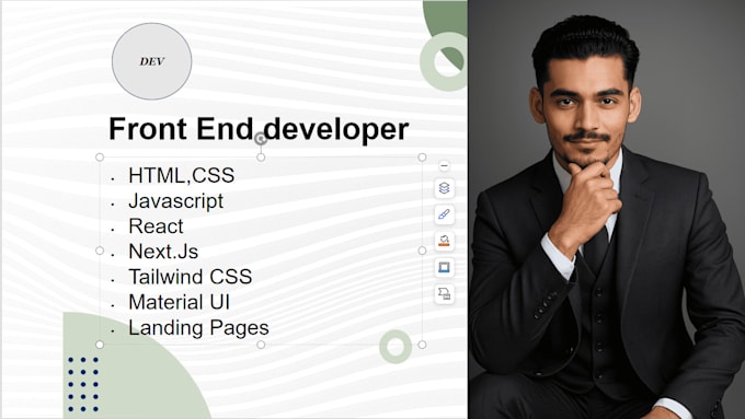 Build responsive front end websites using react js by Mharis096 | Fiverr