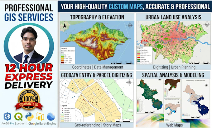 do gis mapping and spatial analysis using qgis and arcgis