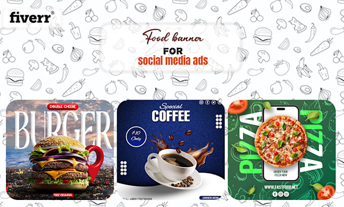 design poster food, event party and promotional posters