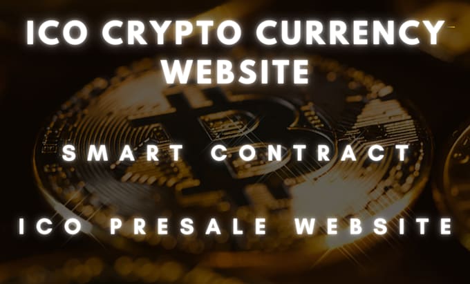 create ico presale website, ico smart contract, ico cryptocurrency website, dapp
