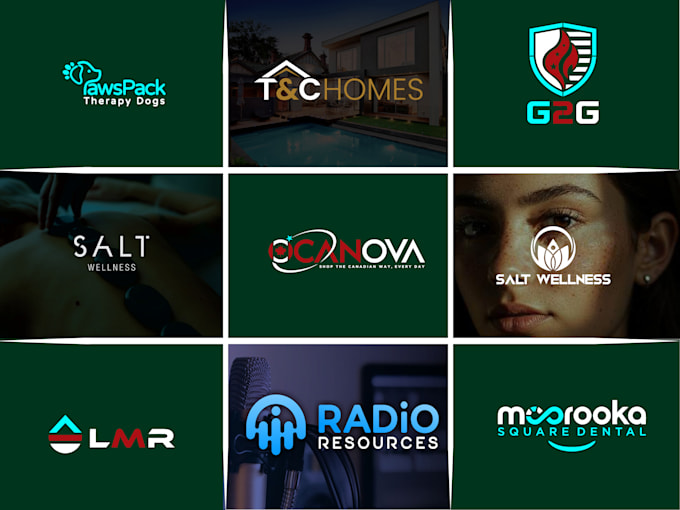 make modern minimalist luxury logo design